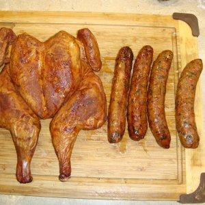 Spatchcock & Sausage.JPG